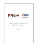 MANUAL DE USUARIO MÓDULO CO – Órdenes Internas - Datos maestros