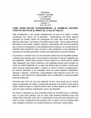 COMO PUEDE INFLUIR FAVORABLEMENTE LA ASAMBLEA NACIONAL CONSTITUYENTITA EN EL MARCO DE LA SALUD PUBLICA