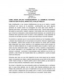 COMO PUEDE INFLUIR FAVORABLEMENTE LA ASAMBLEA NACIONAL CONSTITUYENTITA EN EL MARCO DE LA SALUD PUBLICA