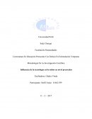 Metodología De La Investigación Científica Influencia de la tecnología en los niños en nivel preescolar