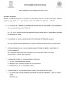 Universidad Centroamericana Guía de orientación para la elaboración de Auto-informe