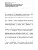 Los tres estados del patrimonio cultural de Pierre Bourdieu