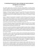 El marketing internacional la mejor estrategia para insertar productos nicaragüenses en el extranjero