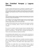 San Cristóbal Verapaz y Laguna Chichoj