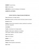 Identificación con imagen materna