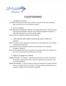 CUESTIONARIO Qué significa ser modelo?