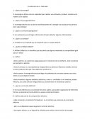 Cuestionario de cs. Naturales