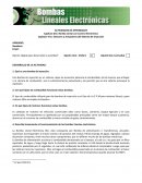 ACTIVIDADES DE APRENDIZAJE Capítulo Dos: Bomba Lineal con Control Electrónico