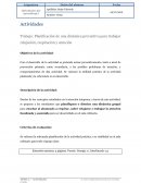 Planificación de una dinámica preventiva para trabajar relajación, respiración y atención