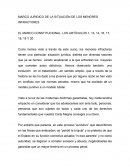 Como se hace un Marco Jurídico de los Menores en México