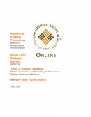 Análisis de datos. Modulo 1: Prácticas, elaboración y análisis de los Estados Financieros Básicos