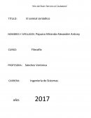 Filosofía El animal simbólico