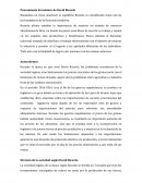 Cual es el Pensamiento economico de David Ricardo