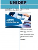 Auditoria Administrativa Auditoria Administrativa