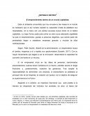 Un Ensayo emprendimiento