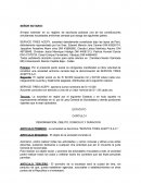 Sírvase extender en su registro de escrituras públicas una de las constituciones simultaneas sociedades anónimas cerrada que otorga las siguientes partes.