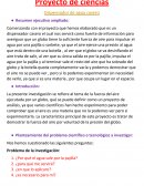 Proyecto de ciencias Dispensador de agua casero