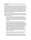 Ensayo sobre los Clientes millenial