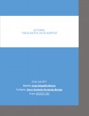 Síntesis “Todos Santos, Día de Muertos” más que ello seria “Celebraciones”