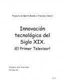 COMO ES LA INNOVACIÓN TECNOLÓGICA EN IVENTO DEL SIGLO XIX