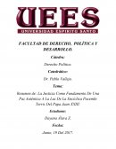 Resumen de: La Justicia Como Fundamento De Una Paz Auténtica A La Luz De La Encíclica PacemIn Terris Del Papa Juan XXIII.