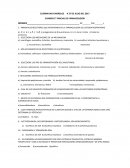 EXAMEN 2° PARCIAL DE FARMACOLOGÍA