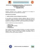 GESTIÓN DEL MANTENIMIENTO INDUSTRIAL 1: PRELIMINARES DEL MANTENIMIENTO INDUSTRIAL