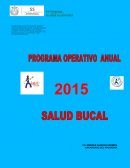 Programa Operativo Anual Salud Bucal 2015 Cosamaloapan Veracruz