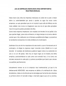 LAS 10 EMPRESAS MEXICANAS MAS IMPORTANTES MULTINACIONALES