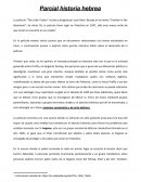 Parcial historia hebrea