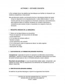 Actividad - De paseo con Sofia