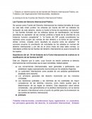 Tarea 2 Las Fuentes del Derecho Internacional Público