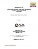 SEMINARIO DE GERENCIA APLICADA