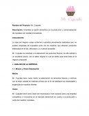 Proyecto Emprendedor Mr. Cupcake