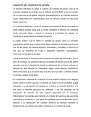 CONCEPTO DEL CONTRATO DE OPCIÓN