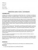 NARRACIÓN DEL CUENTO: ¨FILOTEA¨ Y ¨DON FRESQUETE¨