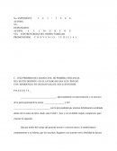 Convenio judicial de reduccion de pension alimentista