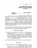 Demanda reduccion de pension alimenticia