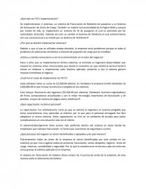 ¿Qué tipo de TIC'S implementaron?. Página 1