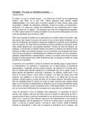 Comentario "Yo soy un hombre sincero"