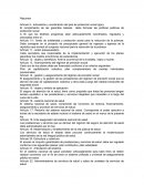 Resmune de ley marco seguridad social