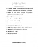 Planeación de capacitación de personas