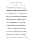 Sujeto y Educación (Obstáculos psicológicos)