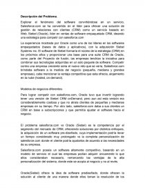 Oracle vs salesforce. Página 1