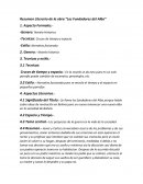 Resumen Literario de la obra “Los Fundadores del Alba”