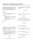 Laboratorio 5: Segunda Ley de Newton