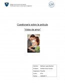 Cuestionario sobre la película “Votos de amor”