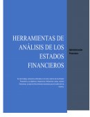 HERRAMIENTAS DE ANALISIS DE ESTADOS FINANCIEROS