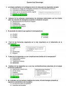 Examen final Ginecología