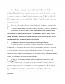 Análisis y deficiencias